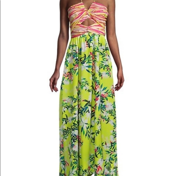 🔥SALE🔥 One33 Social Two Print twist top maxi dress NWT - Picture 13 of 16